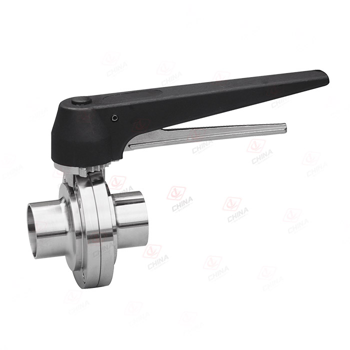 鸭嘴式焊接蝶阀