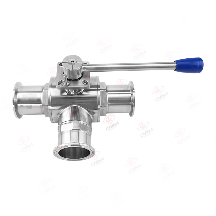 手动平台缩径三通球阀L型/T型